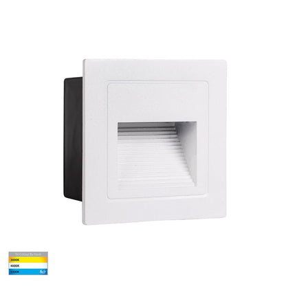 Trin Recessed LED Step Light Square 3w