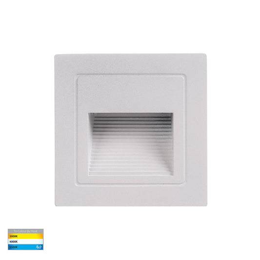 Trin Recessed LED Step Light Square 3w