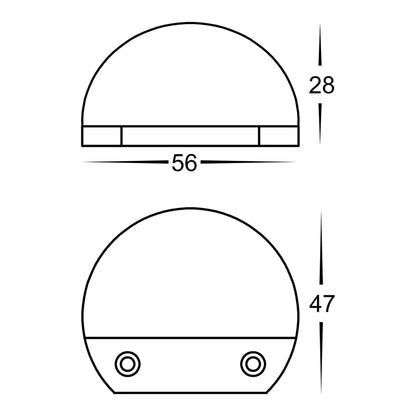 Occhio 12v LED Step Light