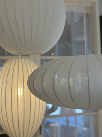 White Fabric Lantern Collection