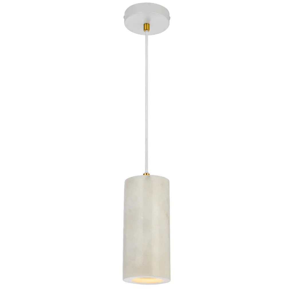 Jornel Single Pendant: Marble | Travertine