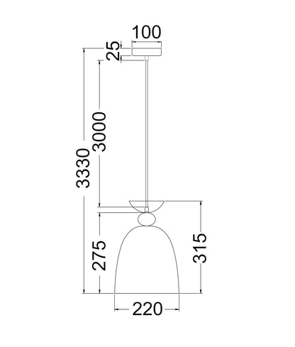 KANSI1 Single Pendant