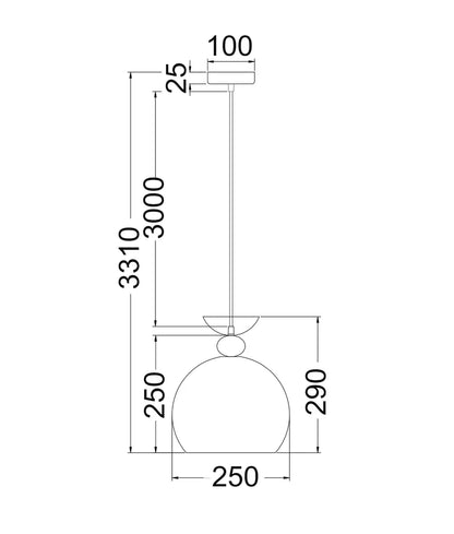 KANSI3 Single Pendant