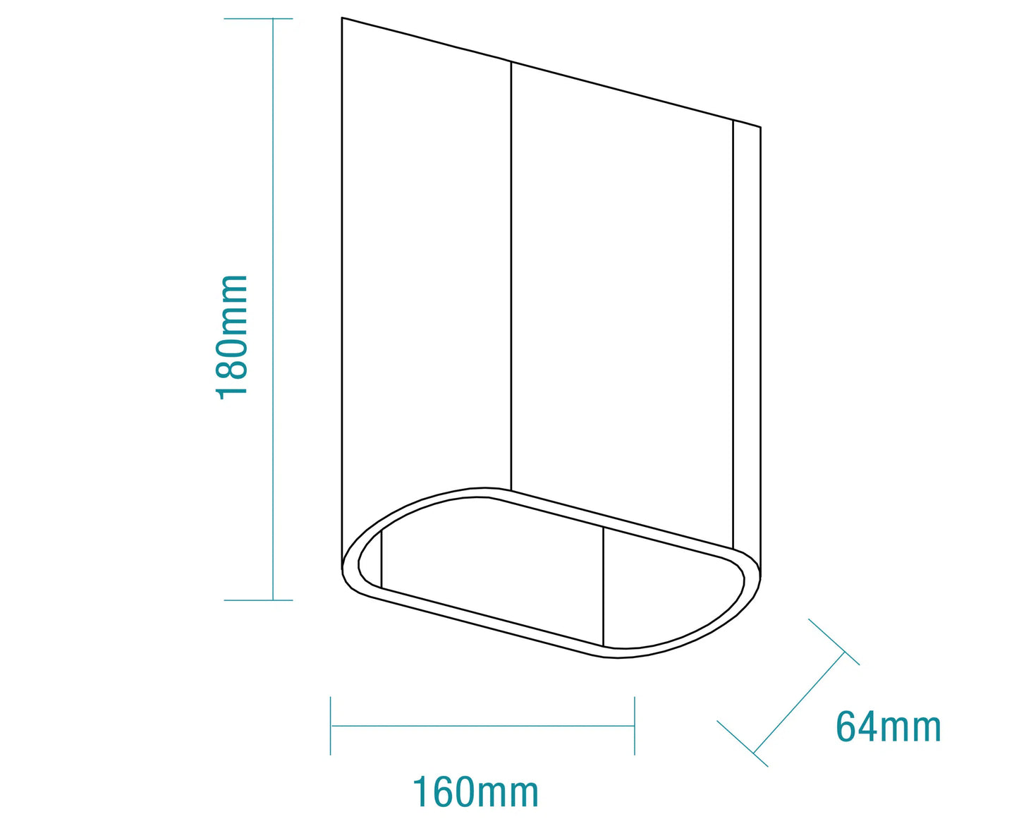 Kiora Tri-colour Exterior Wall Light