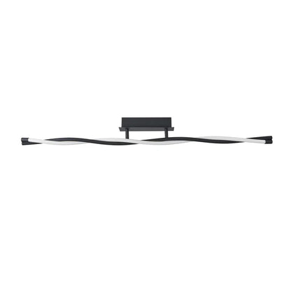 Rio 12w LED Ceiling Light Black