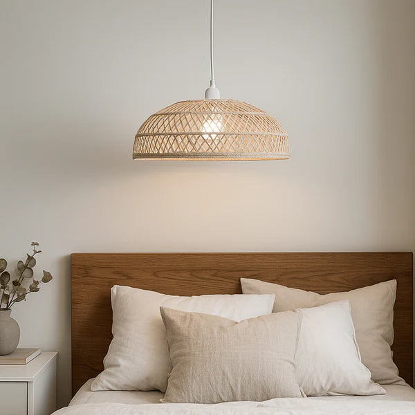 Amara Rattan Pendant Light - Large/Small