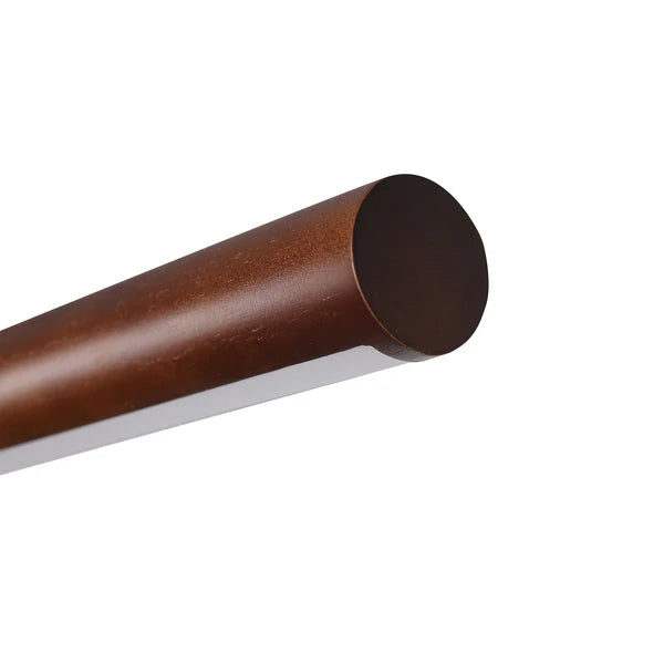 Freya LED Pendant Natural & Walnut