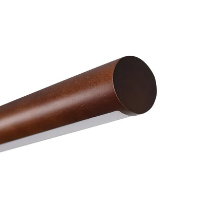 Freya LED Pendant Natural & Walnut