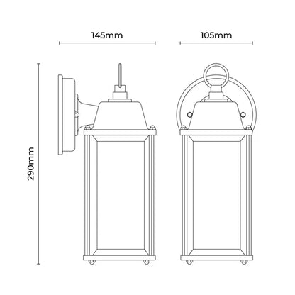 Quorra Outdoor Wall Light