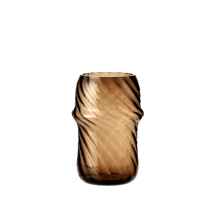 Flint Waist Glass Vase