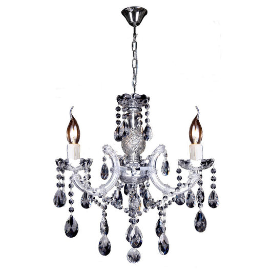 Zurich 3 Light Crystal Glass Chandelier