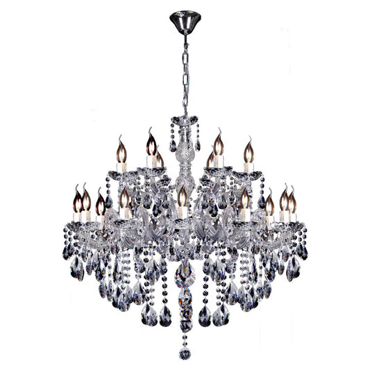 Zurich 18 Light Crystal Glass Chandelier