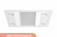 Linux DC – 3 in 1 Bathroom Heater and Exhaust Fan with Tricolour LED Light