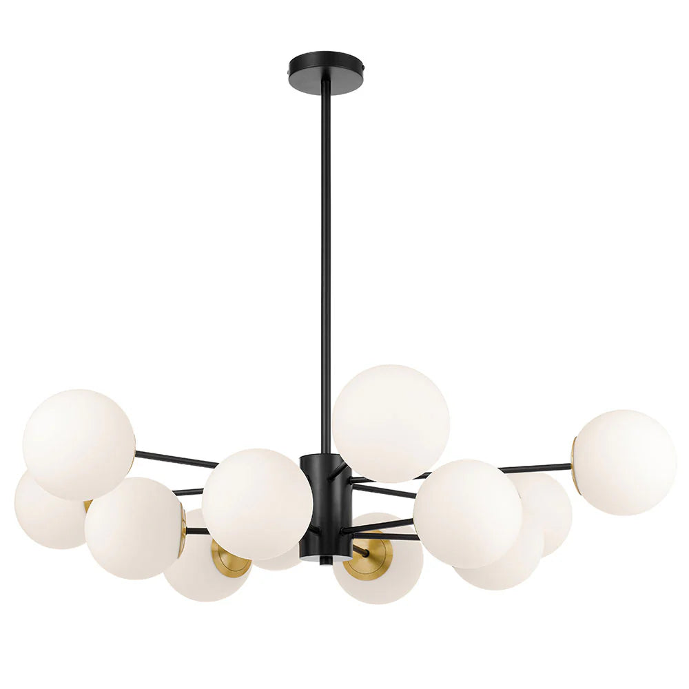 Marsten 12 Light Opal Pendant