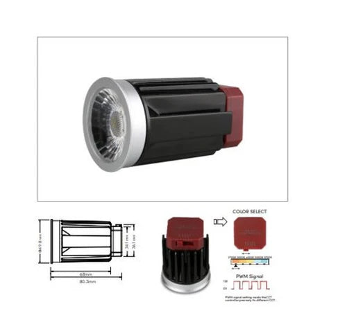 3A Lighting 10W COB LED Module (MD02-10W-5C)