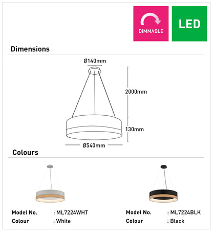Fitzgerald LED Pendant