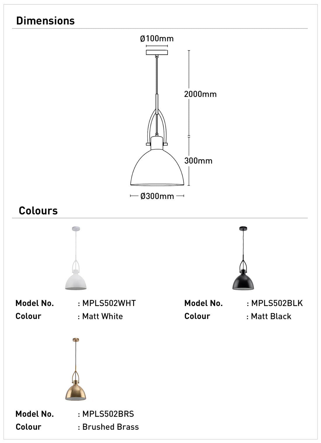 Terrence 1 Light Pendant