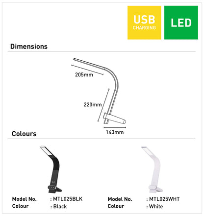 Astro LED Wireless Charging Task Lamp
