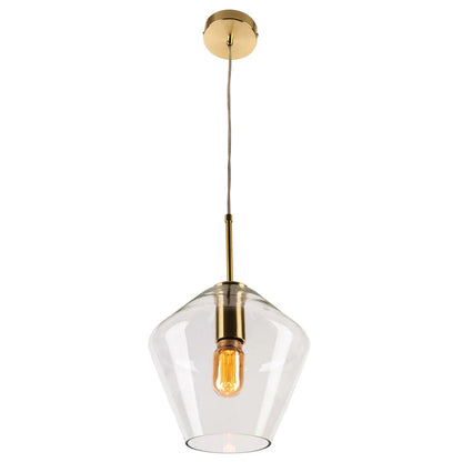 Melba Short Glass Pendant