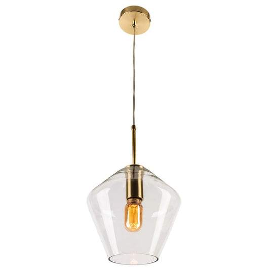 Melba Short Glass Pendant