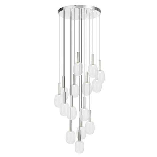 Orbis 15 Light Pendant Chrome