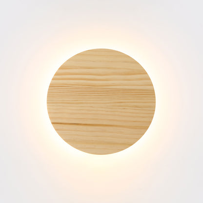 DOT.20 Natural Wood Wall Light