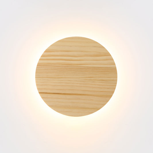 DOT.20 Natural Wood Wall Light