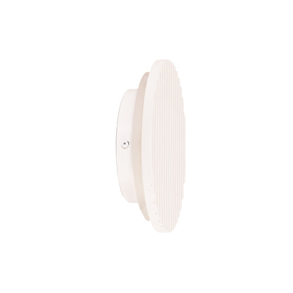DOT.20 Scalloped Plaster Wall Light