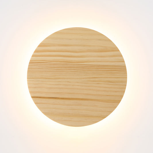 DOT.25 Natural Wood Wall Light