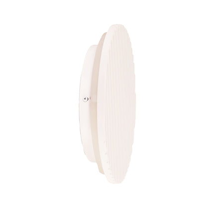 DOT.25 Scalloped Plaster Wall Light