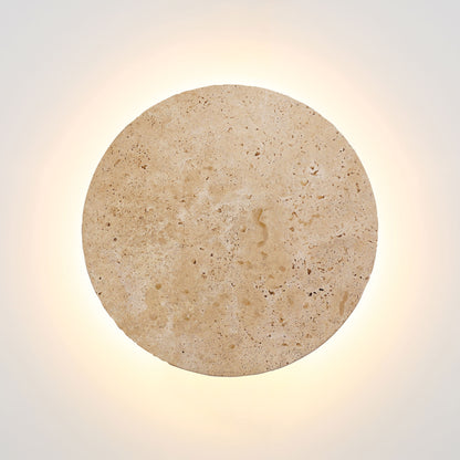 DOT.25 Travertine Wall Light