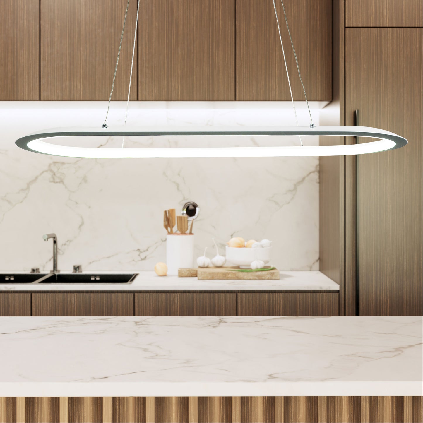 Ovale LED Pendant