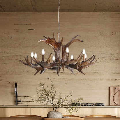 Ramure 8 Light Deer Pendant