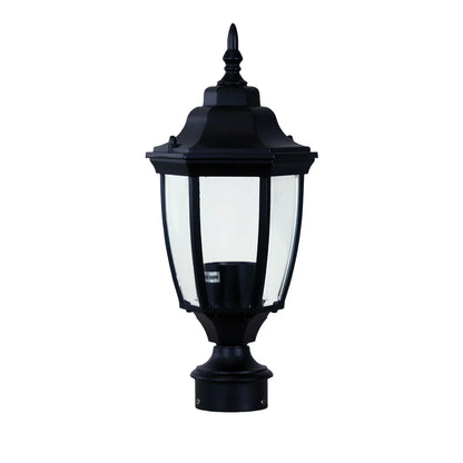 Highgate Post Top Outdoor Light Matt Black