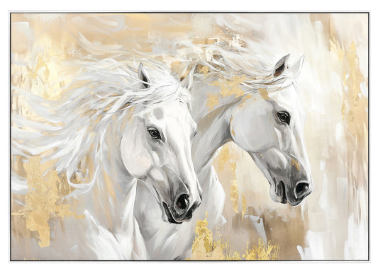 Hold Your Horses Painting