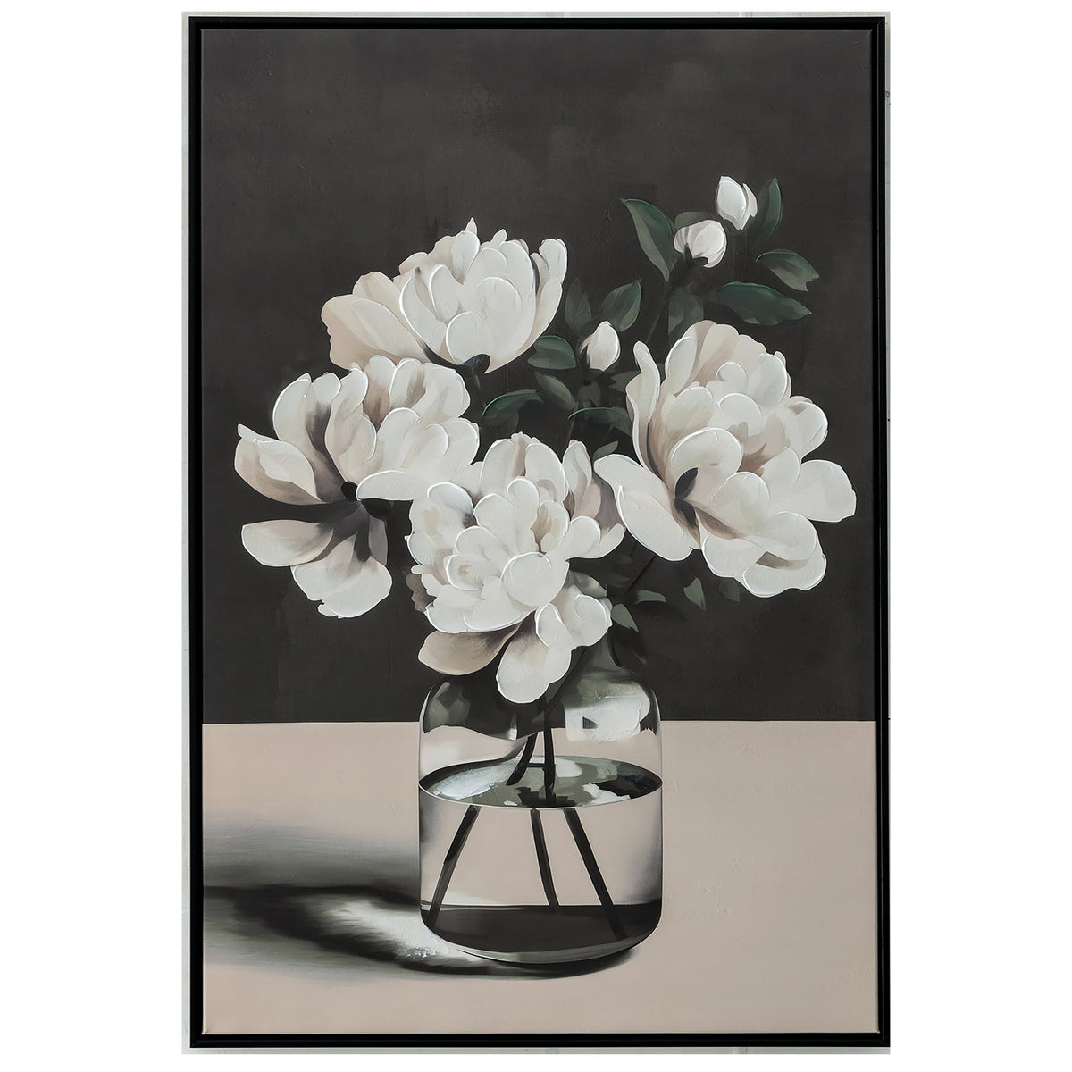 Moody Blooms Painting