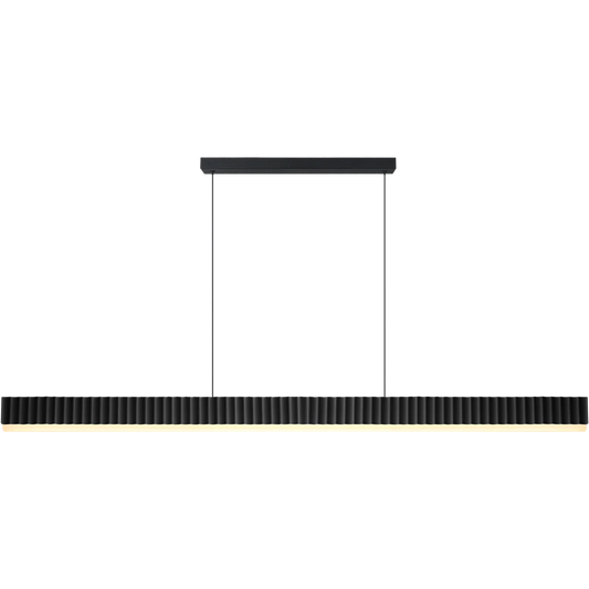 Calibo Prinia Modern Fluted Linear Pendant Light