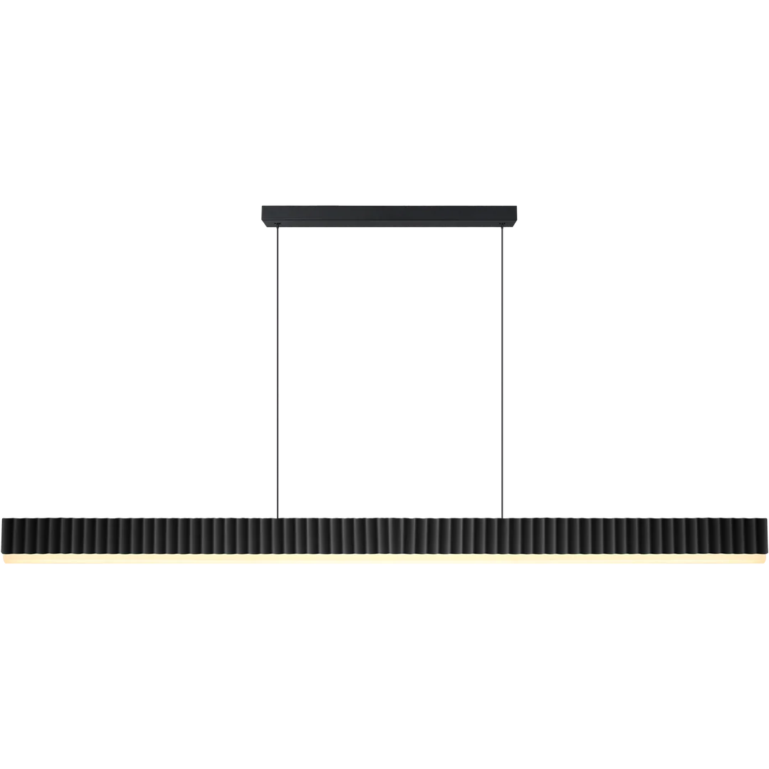 Calibo Prinia Modern Fluted Linear Pendant Light