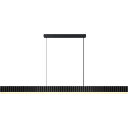 Calibo Prinia Modern Fluted Linear Pendant Light
