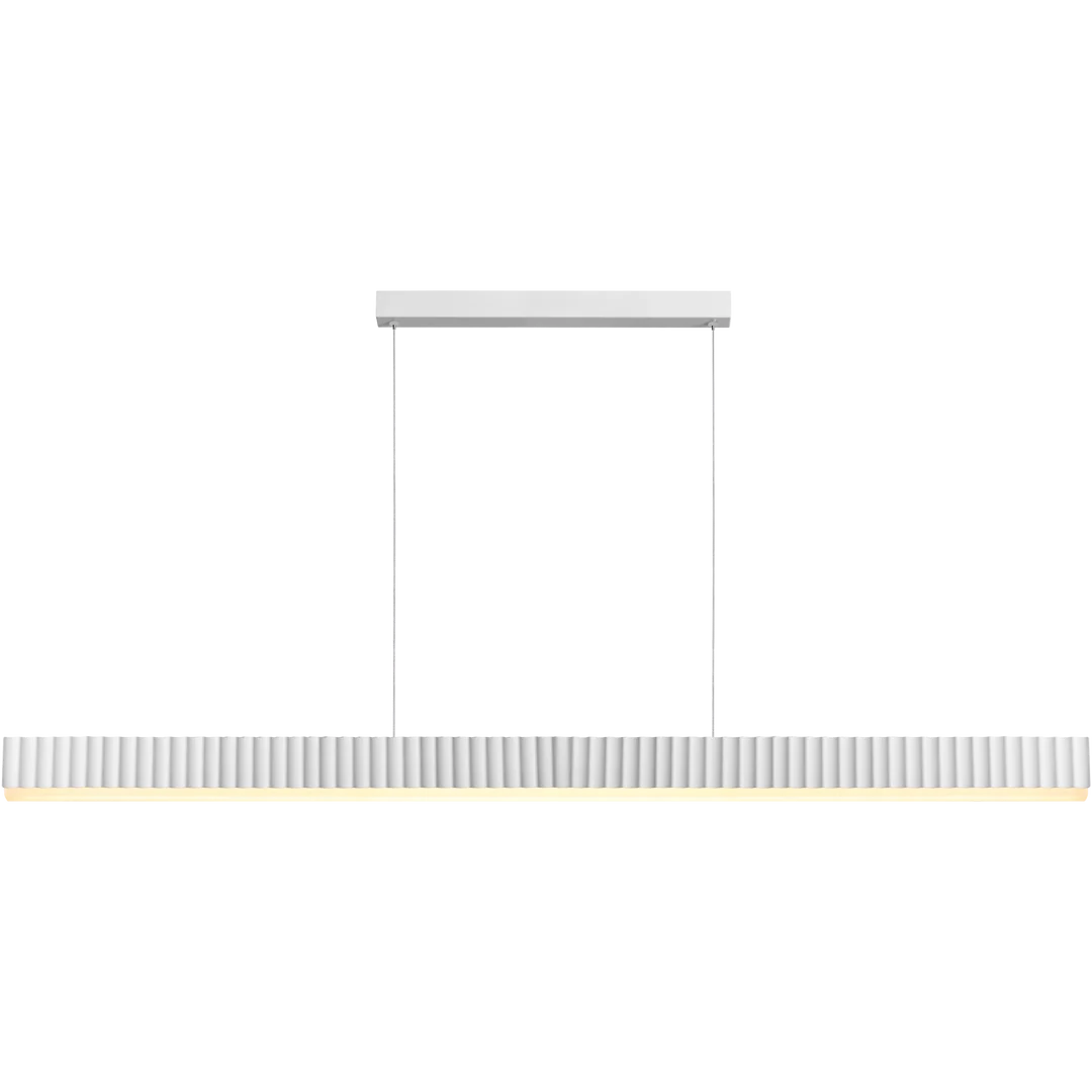 Calibo Prinia Modern Fluted Linear Pendant Light