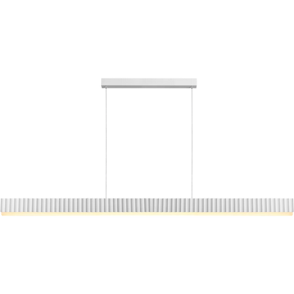 Calibo Prinia Modern Fluted Linear Pendant Light