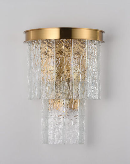 Palazzo 3 Light Wall Light Brushed Brass