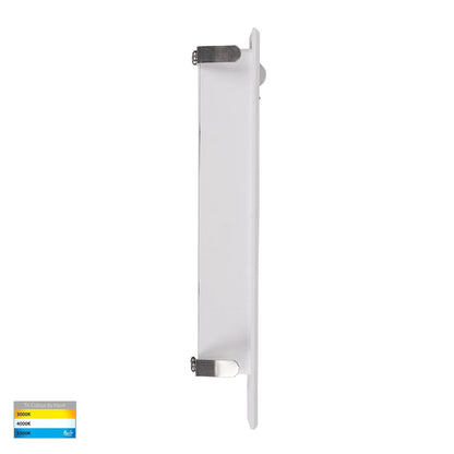 Paso Recessed LED Step Light Black or White with Sensor