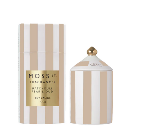 Moss St Ceramic Candle 100g