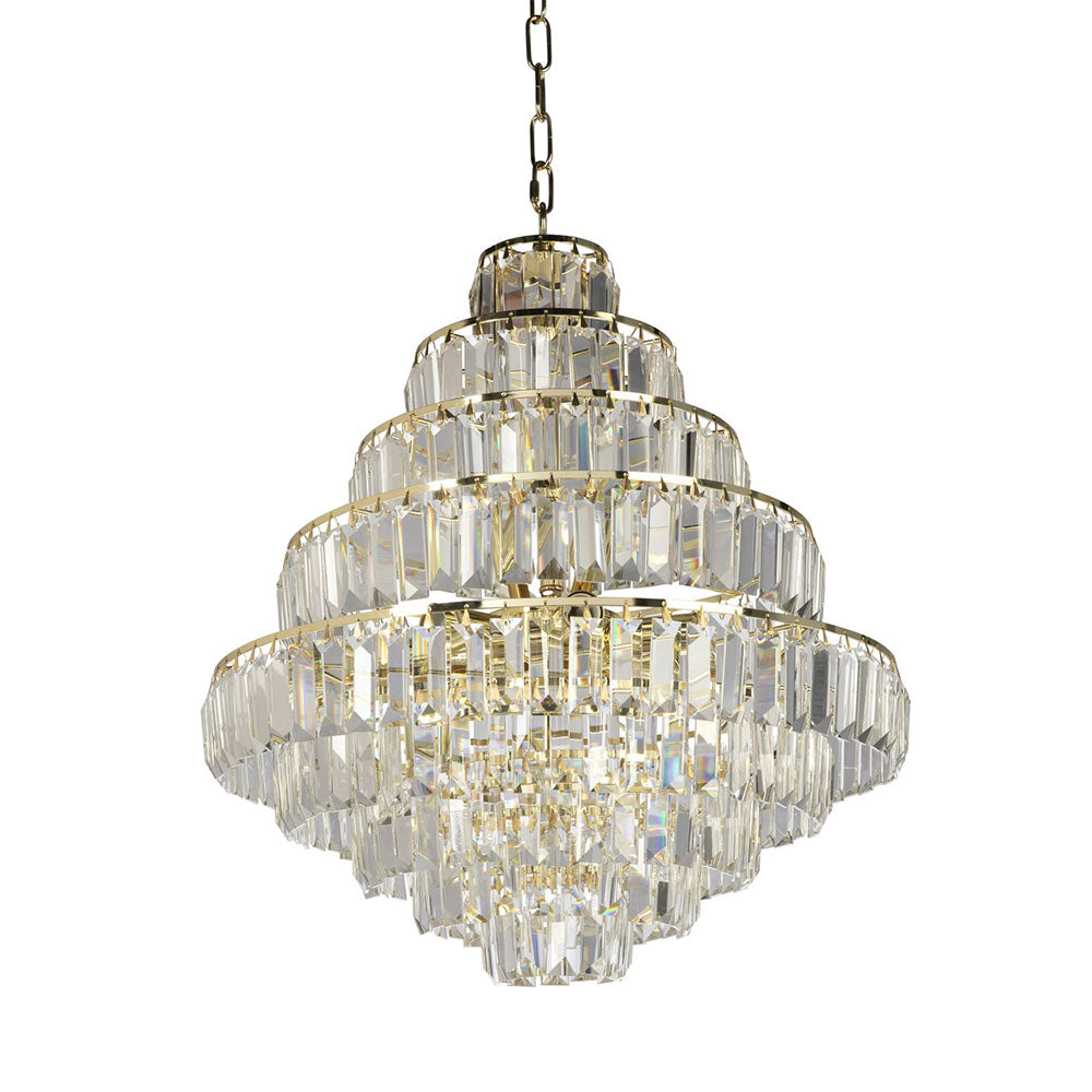 Piramido 17 Light Chandelier Collection