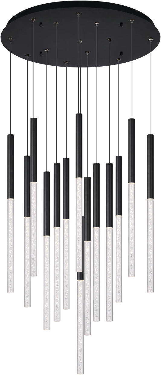 Calibo Rhea 14 Light Pencil Drop LED Pendant