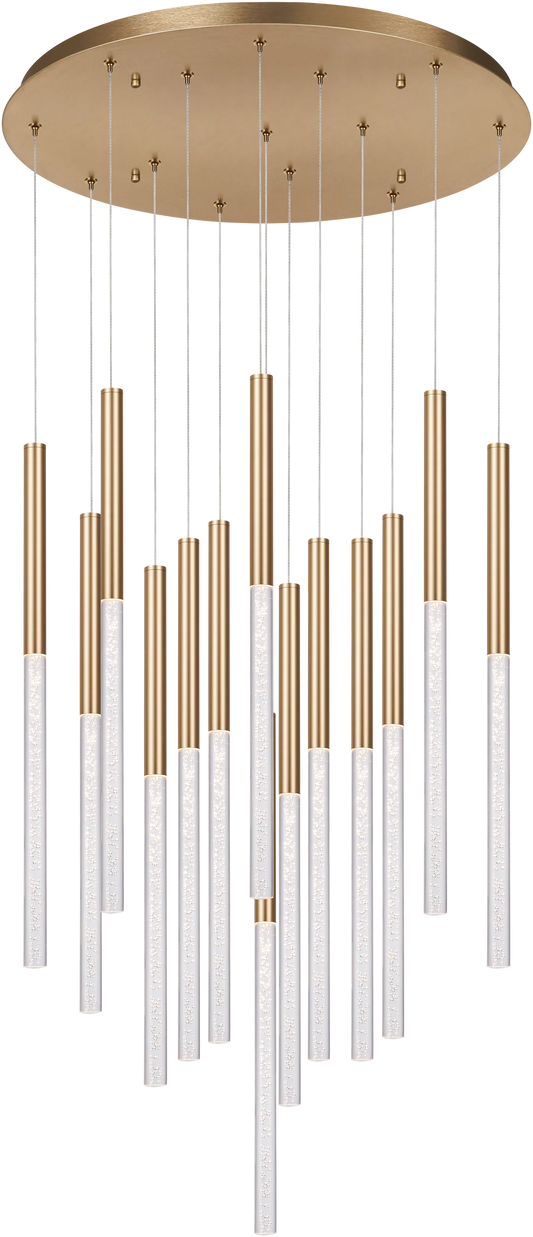 Calibo Rhea 14 Light Pencil Drop LED Pendant
