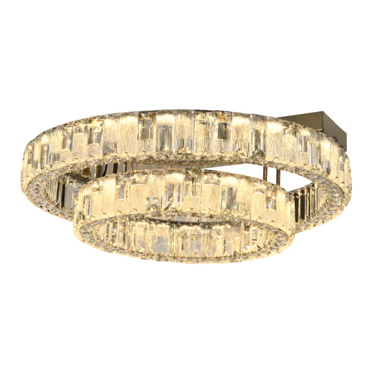 Rias 2 Ring LED Crystal CTC
