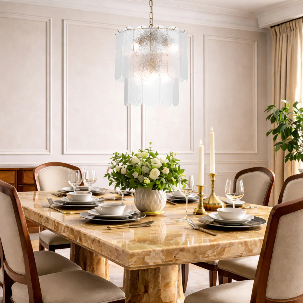 Samona 8 Light Chandelier