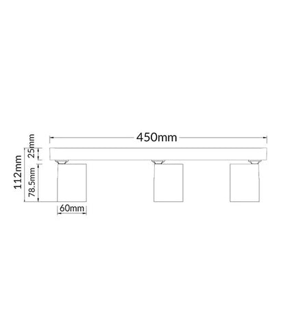 SPOT Adjustable Bar Light 3 Sizes